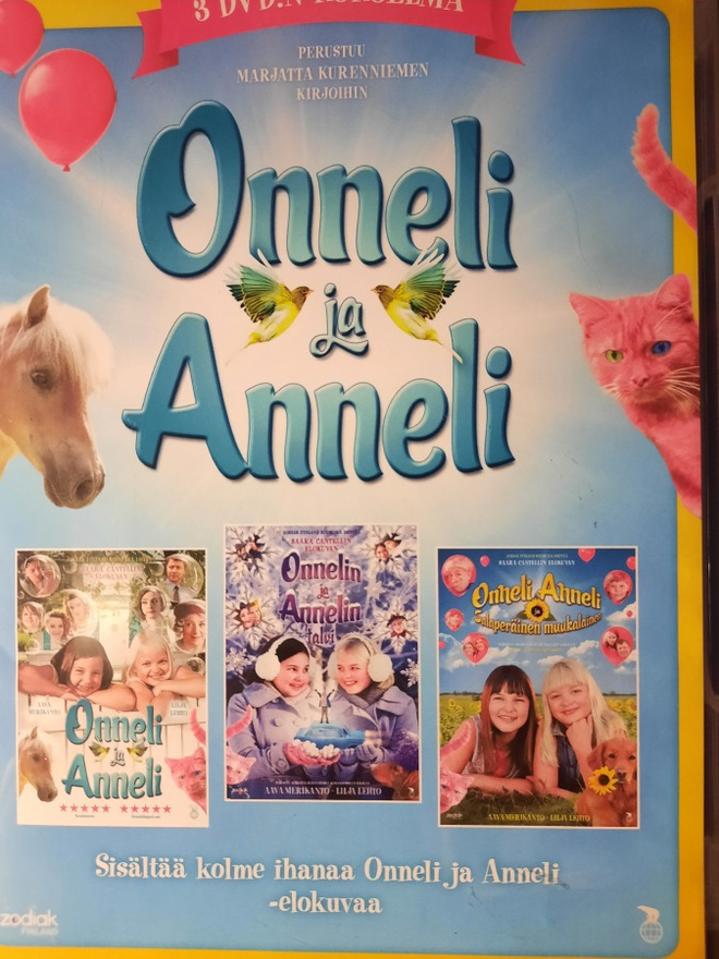 ONNELI JA ANNELI  3 DVDN KOKOELMA