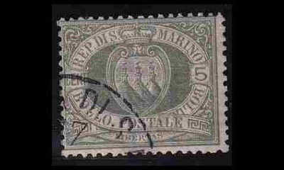 San Marino 13 o Vaakuna 5 C (1892)
