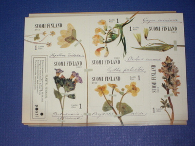 Plantae Fennicae POSTIMERKKI -Arkki 2012