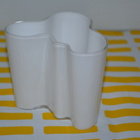 Iittala Aalto maljakko 95 mm valkoinen - pikkukuva 1