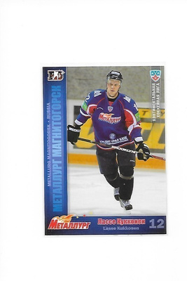 2010-11 KHL Cards #20 Lasse Kukkonen Magnitogorsk Kärpät
