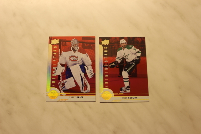 2017-18 Upper Deck Shining Stars Red Parallel 2,50e/kpl