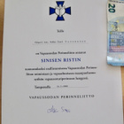 VANHA Luovari Parempi Sininen Risti + Alkup. Kuori - pikkukuva 1