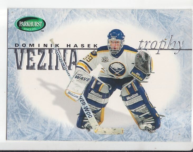 Dominik Hasek Parkhurst SE Vezina Trophy erkkari