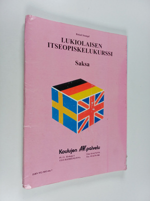 Rolad Stumpf : Lukiolaisen itseopiskelukurssi : saksa