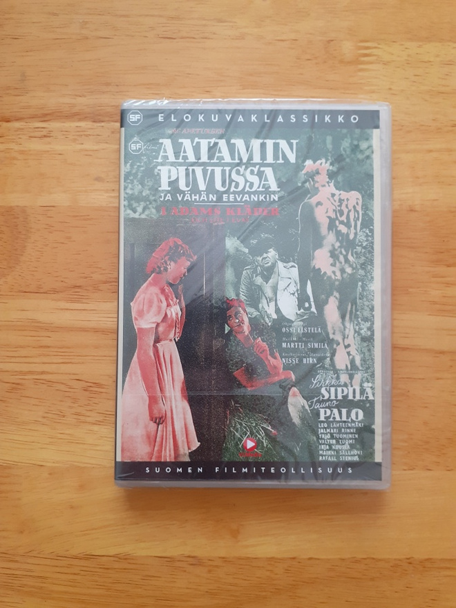 Aatamin puvussa... DVD