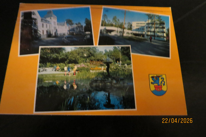 PIETARSAARI 1980 KULKENUT KORTTI
