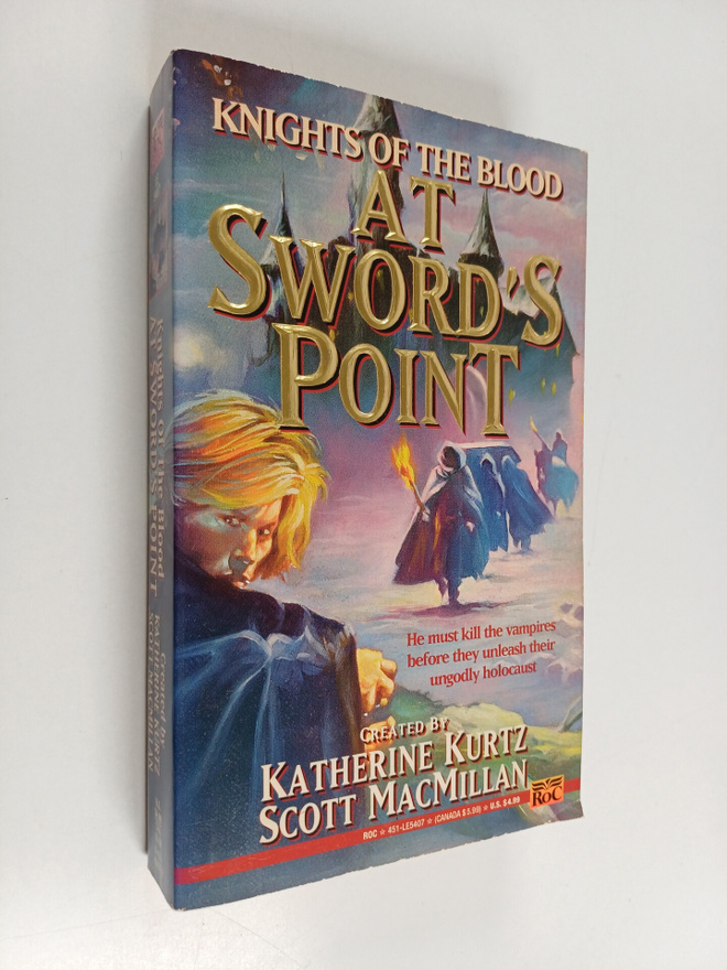 Katherine Kurtz ym. : At Sword's Point (signeerattu)