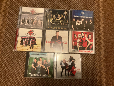 Lauri Tähkä ja elonkorjuu 8cd erilaisia