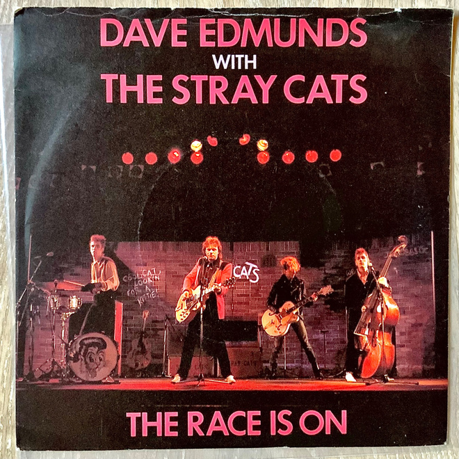Dave Edmunds & Stray Cats 7" sinkku