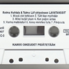 ** REIMA HUHTALA & TAIMO LÖF : Lavatanssit ** 1997 kasetti - pikkukuva 2