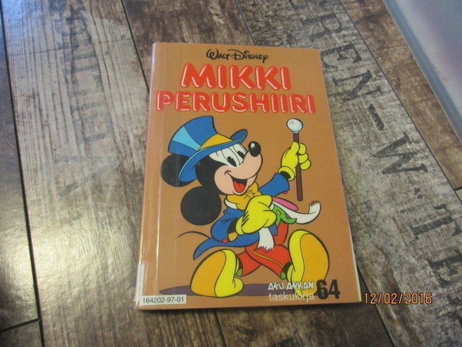 Aku Ankan taskukirja 64 - Mikki Perushiiri 2.p