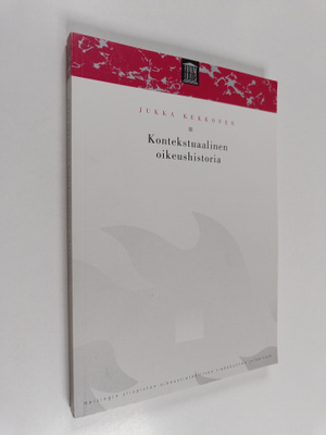 Jukka Kekkonen : Kontekstuaalinen oikeushistoria