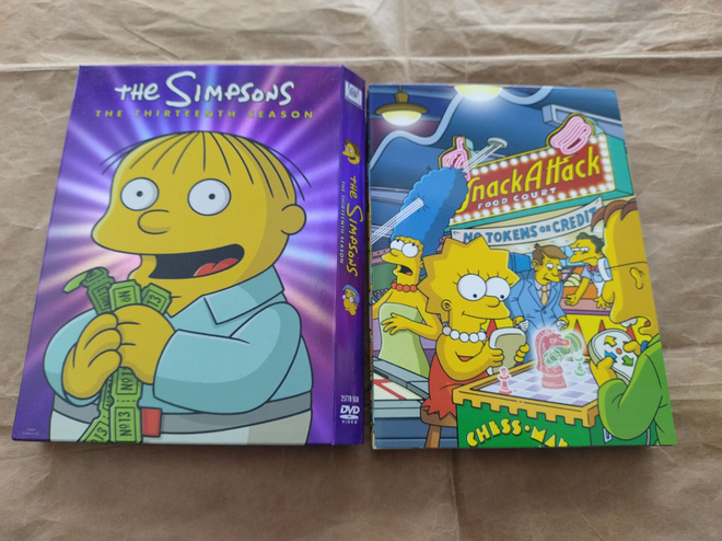 The Simpsons The thirteenth season (DVD) (4 levyä)