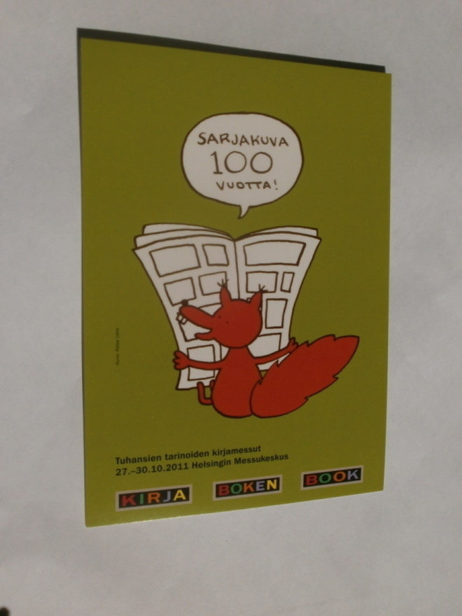 Sarjakuva 100 v. - Helsingin kirjamessut 2011, isokok. ei p.
