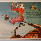E.L.: Nykynoidat luudilla + runo, pikkupk, p. 1936 - pikkukuva 1