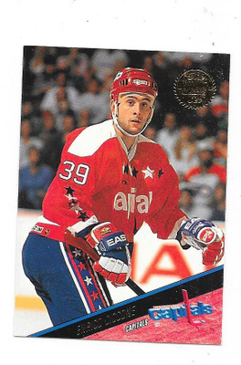 1993-94 LEAF #375 Enrico Ciccone , Washington Caps gooni