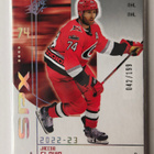 Jaccob Slavin 2022-23 SPx Hockey 2002-03 Retro /199 - pikkukuva 1