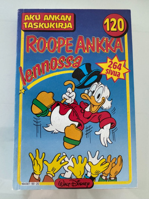 Aku Ankan taskukirja nro 120 : Roope Ankka lennossa