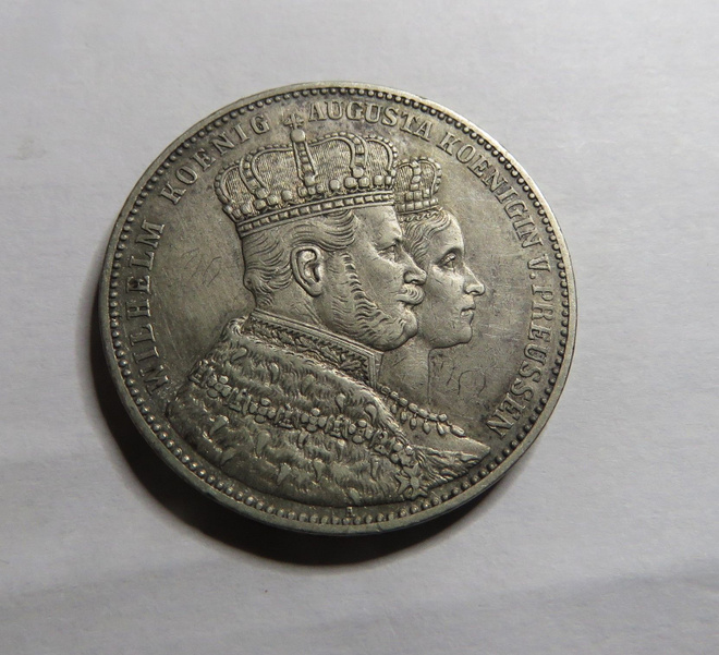 Preussi thaler 1861