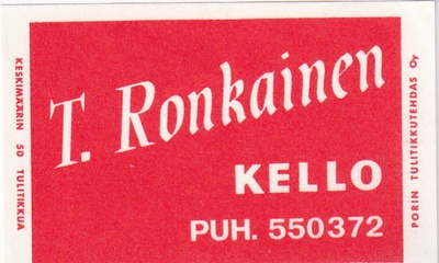 Kello, T. Ronkainen  2/11
