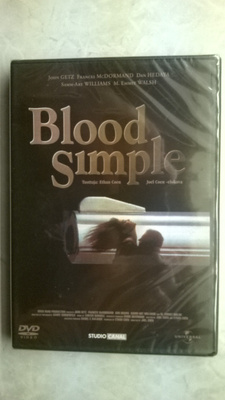 Blood Simple DVD UUSI!