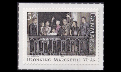 Tanska 1568 ** Kuningatar Margrethe 70v (2010)