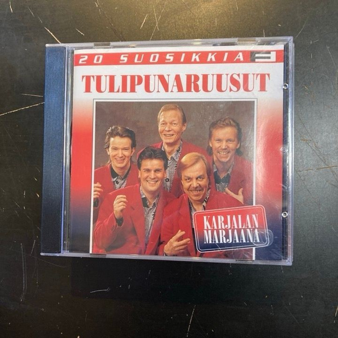 Tulipunaruusut - 20 suosikkia CD