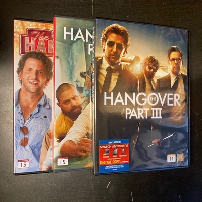 Kauhea kankkunen 1-3 3DVD