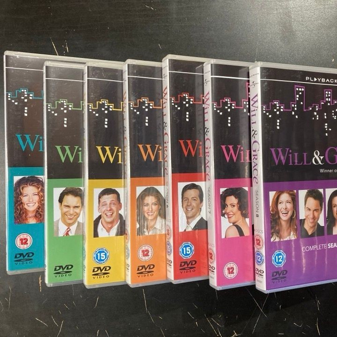 Will & Grace - Kaudet 2-8 28DVD