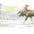 FDC MAKSIMIKORTTI JOULU 2004 AHVENANMAA KULKENUT KORTTI - pikkukuva 1