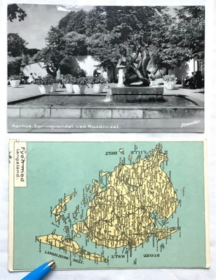 Tanska Århus, Langeland filatelia lähetys Tornio 1932