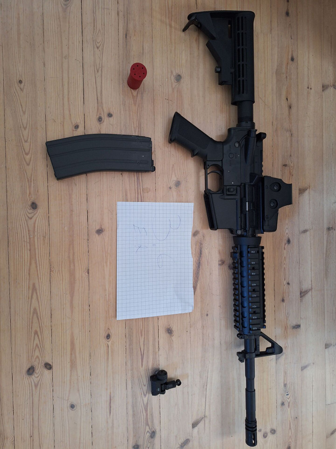 Tokyo Marui M4A1 MWS Airsoft-kaasuase