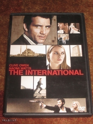 THE INTERNATIONAL - DVD - Clive Owen Naomi Watts