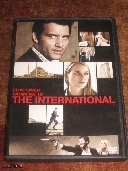 THE INTERNATIONAL - DVD - Clive Owen Naomi Watts