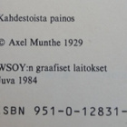 Axel Munthe - Huvila meren rannalla (sid.) - pikkukuva 3