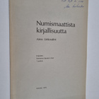 Aimo Linkosalmi : Numismaattista kirjallisuutta : Eripain... - pikkukuva 1