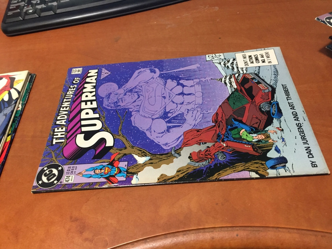 DC THE ADVENTURES OF SUPERMAN 474/1991 HYVÄ