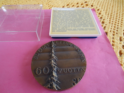 Mitali Suomi Itsenäisenä 60 v