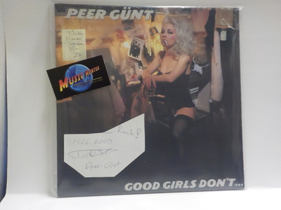 PEER GUNT - GOOD GIRLS DONT VG+/EX LP + NIMMARI!!
