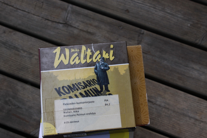 Mika Waltari Komisario Palmun erehdys äänikirja CD
