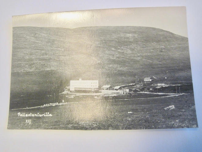 VANHA Postikortti Lappi Kittilä Pallastunturi 1930-l