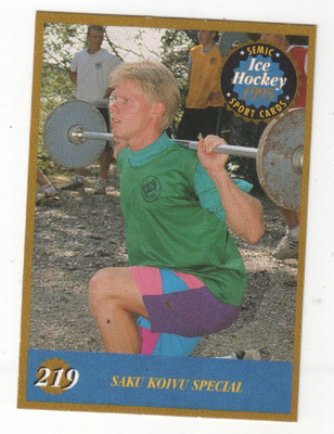 Saku Koivu 1994-95 Semic 219