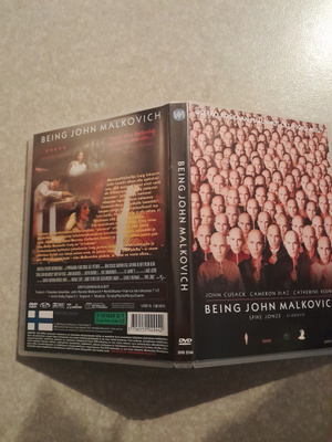 Being john malkovich dvd,john cusack