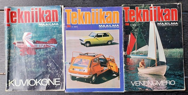 TM Tekniikan Maailma  1972 lähes vsk