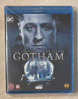 GOTHAM: Kausi 3 (Blu-ray) DC Comicsin sarjakuvista (UUSI)