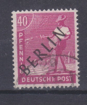 Saksa Länsi Berliini 1948 Mi 12 leimattuna Mi 10€ ()
