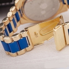 293 .. Classic Gold Plated Crystal Quartz  .. Rannekello - pikkukuva 4