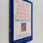 Julie Bick : All I Really Need to Know in Business I Lear... - pikkukuva 1
