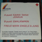 FREUD MARX ENGELS & JUNG ~ Kaikki Tarvii Jonkun ~ 7" SINGLE - pikkukuva 2